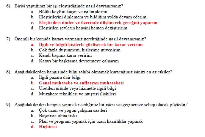 Kosgeb Mulakat Sorulari Cevaplari Ve Sonuclari 2018